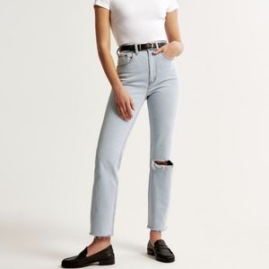 SALE🎉 Ab & Fitch Ankle Straight Ultra High Rise Jeans